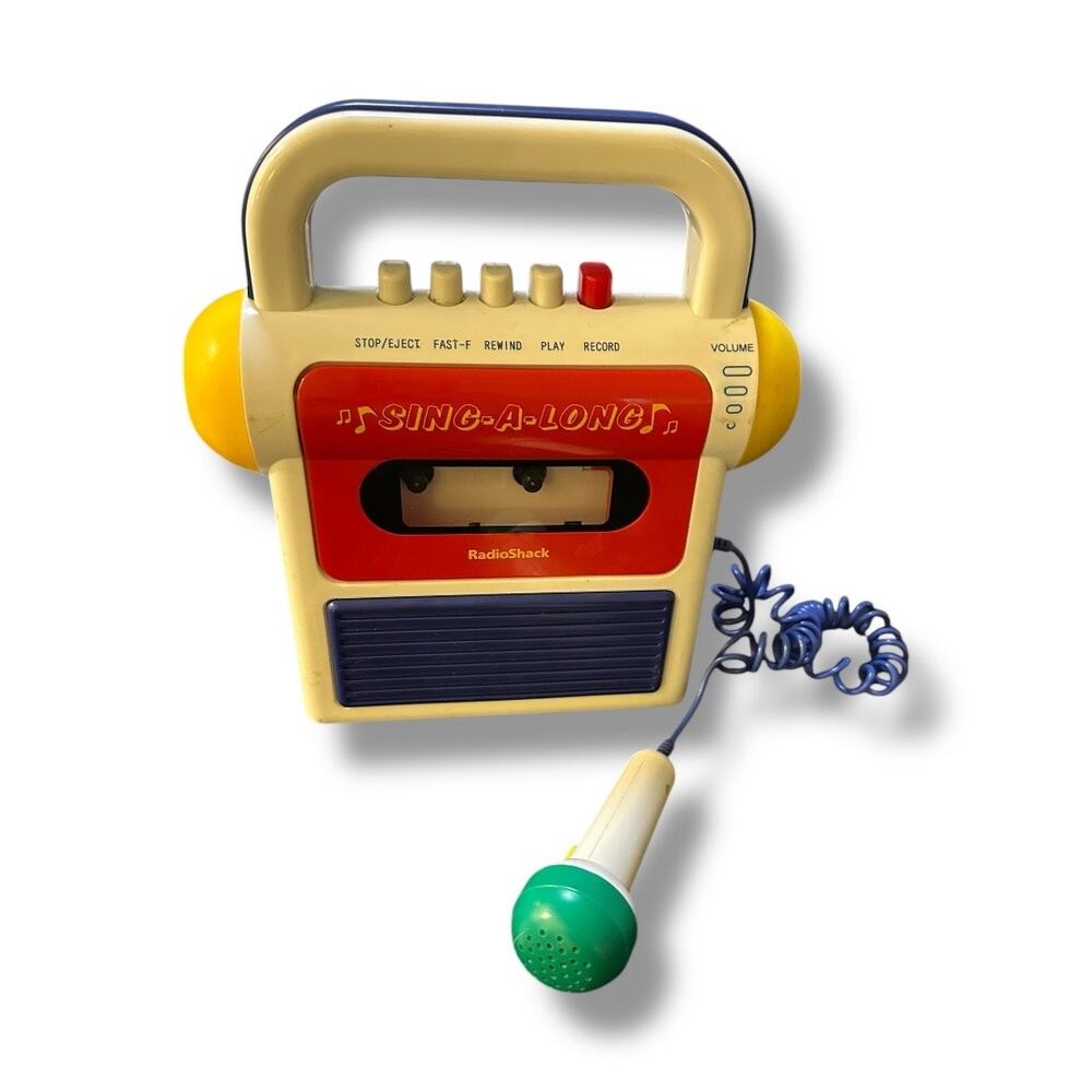 RadioShack Sing-A-Long Cassette Player